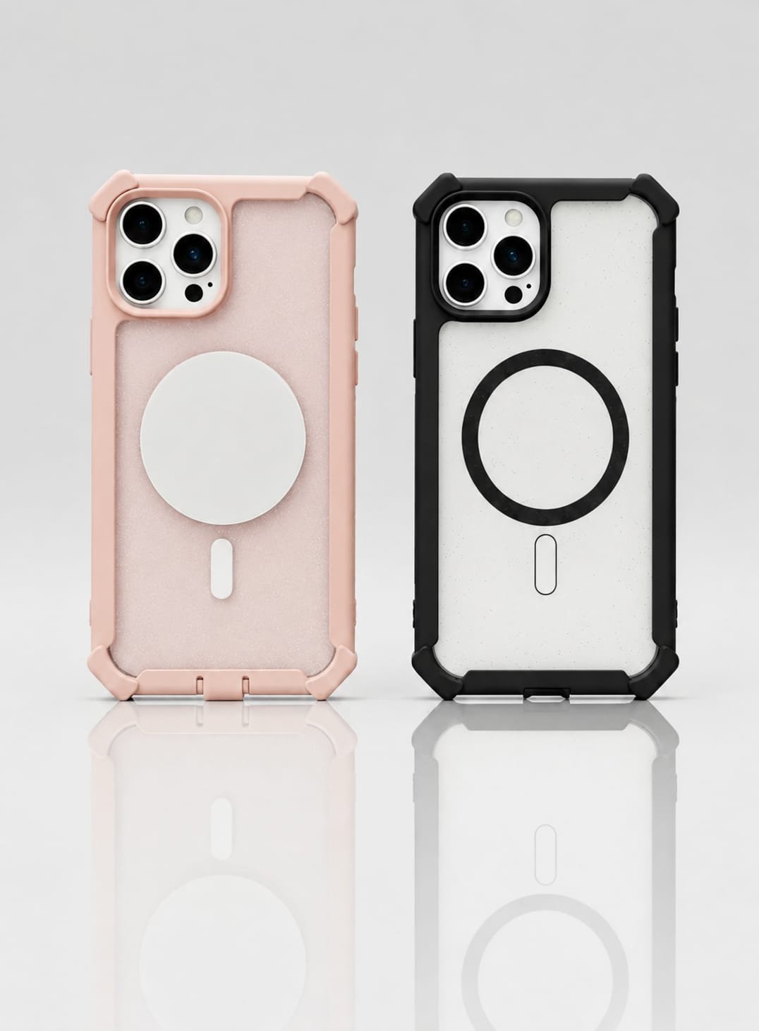Trendy Anti Drop Bumper Magsafe Magnetic Transparent Shockproof Pre-Order iPhone Silicone case - Image 3