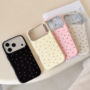 Korean Small Hearts iPHONE Pre-Order Silicone Case