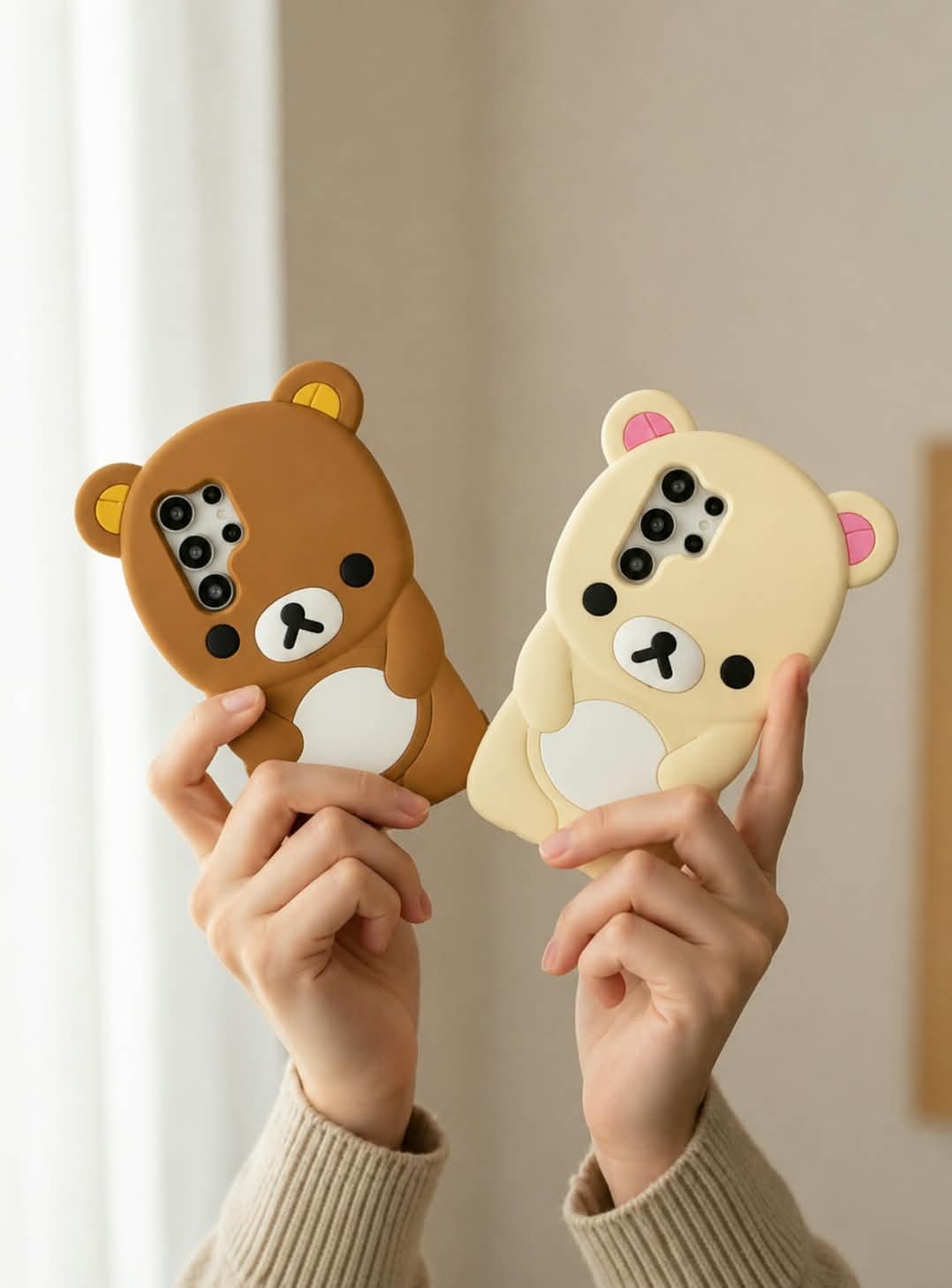 3D Samsung Pre-Order Teddy Bear Rubber Silicone Case