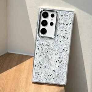 Samsung Glitter Pre-Order Soft Silicone Silver Bumper Case