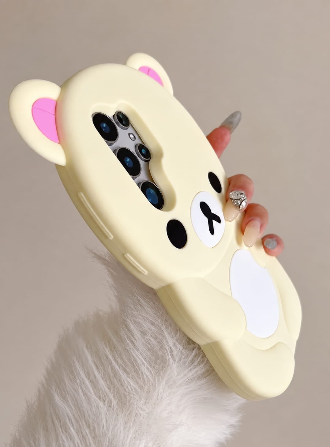3D Samsung Pre-Order Teddy Bear Rubber Silicone Case - Image 3