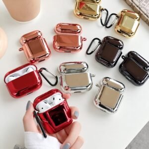 Metallic Glossy Airpod Case